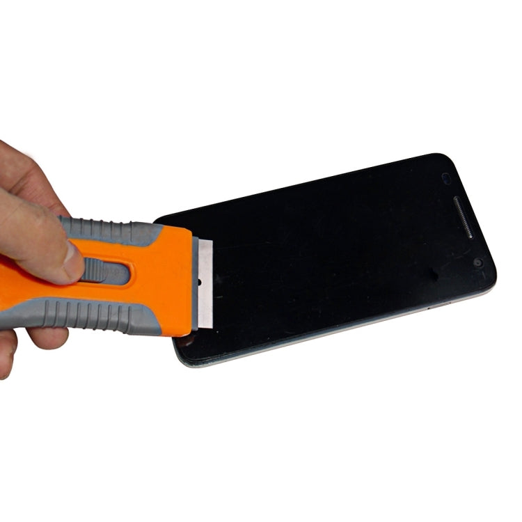 2 in 1 Phone LCD Screen Scraping Remover UV OCA Knife Repair Tools with Metal & Plastic Blade - free shipping - PMC TechLife - Order now!