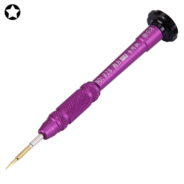 Cross Screwdriver 1.2mm For iPhone 14, iPhone 13, iPhone 12, iPhone 11, iPhone 7 & 7 Plus & 8(Purple) - Screwdriver by PMC TechLife | Online Shopping South Africa | PMC TechLife