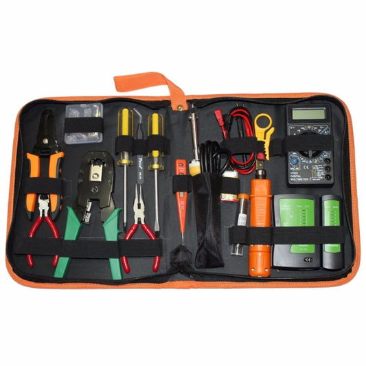 JAKEMY PS-P15 16 in 1 Professional LAN Network Kit Crimper Cable Wire Stripper Cutter Pliers Screwdriver Tool - Lan Cable and Tools by JAKEMY | Online Shopping South Africa | PMC Jewellery | Buy Now Pay Later Mobicred