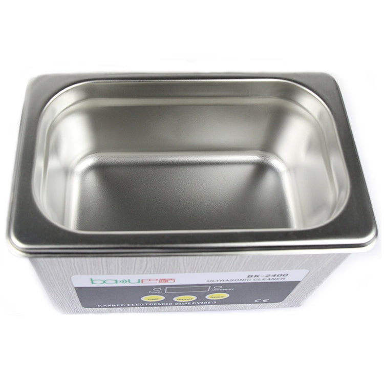 BAKU BK-2400 35W 0.8L LCD Display Ultrasonic Cleaner, AC 220V - Ultrasonic Cleaner by BAKU | Online Shopping South Africa | PMC Jewellery | Buy Now Pay Later Mobicred