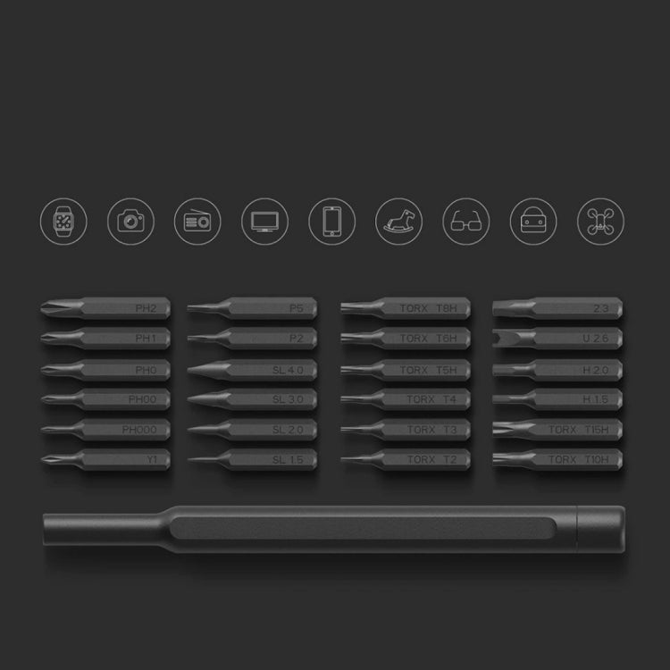 Original Xiaomi Mijia Wiha Daily Use Screwdriver Kit 24 in 1 Precision Magnetic Bits Aluminum Box Mijia Wiha Screw Driver Set - Screwdriver by Xiaomi | Online Shopping South Africa | PMC Jewellery