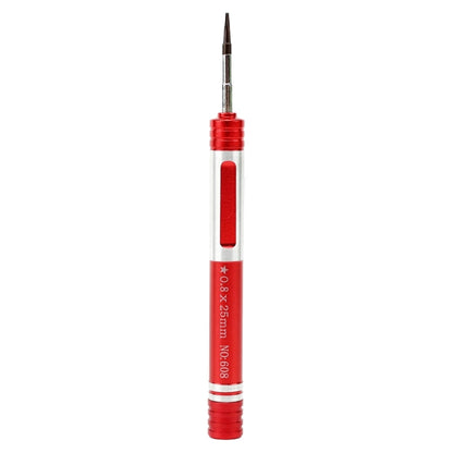 608-0.8 Pentalobe 0.8 Screwdriver for iPhone Charging Port Screws(Red) - Screwdriver by JIAFA | Online Shopping South Africa | PMC Jewellery