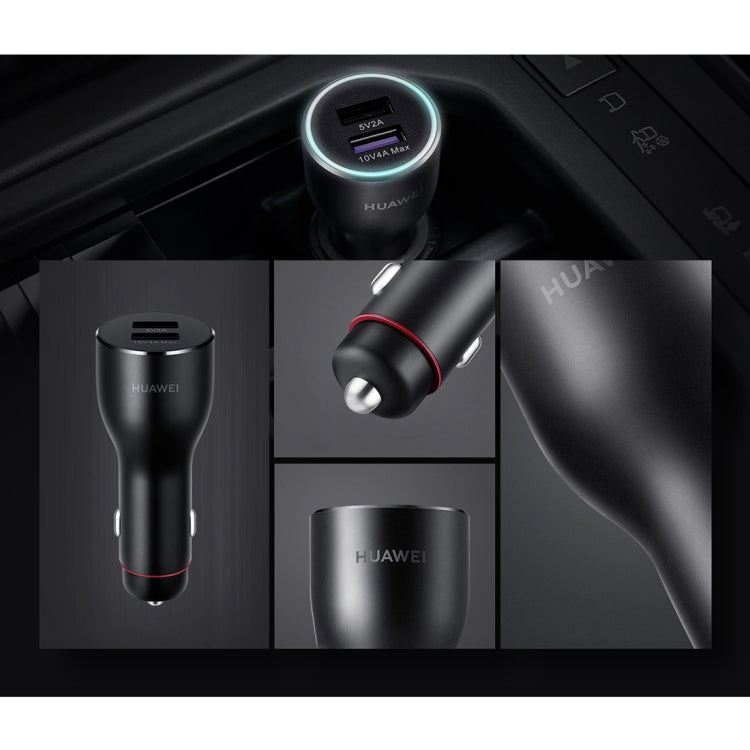 Original Huawei CP37 USB Car Charger Super Charge Version (Max 40W)(Dark Gray) - Car Charger by Huawei | Online Shopping South Africa | PMC Jewellery