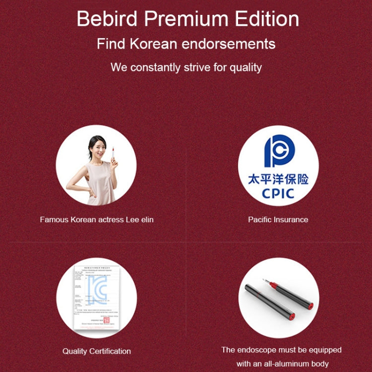 Bebird B1 Intelligent HD Visual Ear Cleaner Earwax Tool, Standard Version(Black) - Ear Care Tools by Bebird | Online Shopping South Africa | PMC Jewellery | Buy Now Pay Later Mobicred