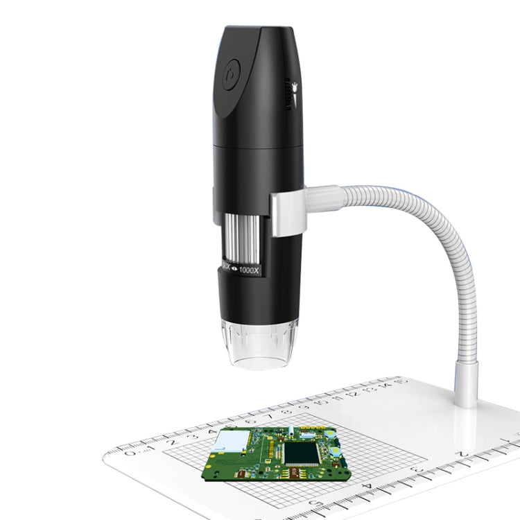 316 50-1000X Adjustable Smart Wifi USB Digital Microscope (Black) - free shipping - PMC TechLife - Order now!