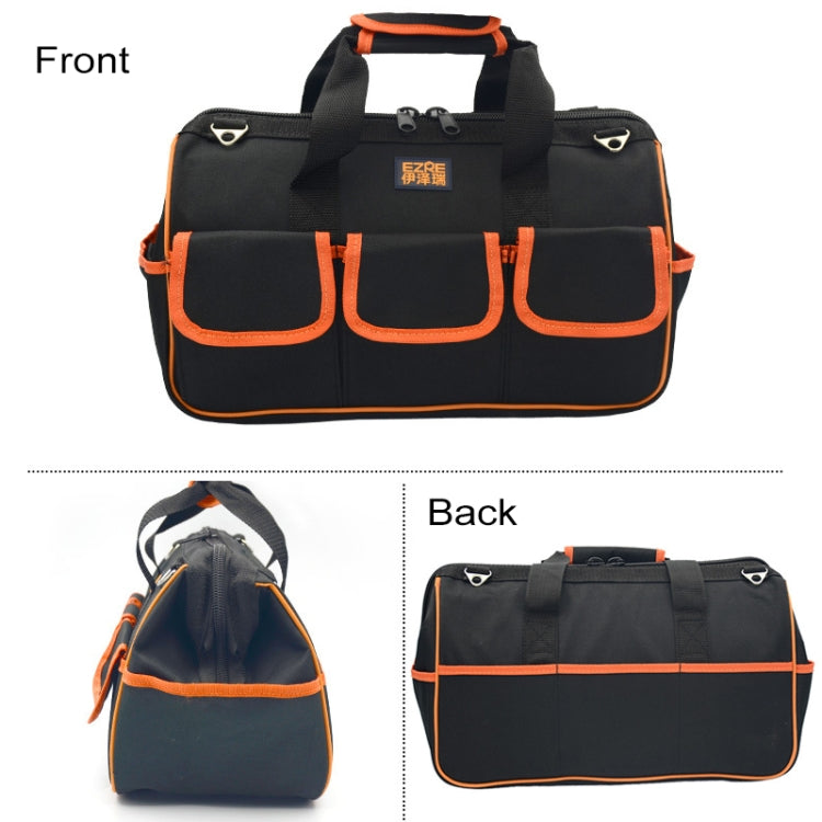 EZRE Multi-function Oxford Cloth Electrician Belt Pouch Maintenance Tools Handbag Shoulder Bag Convenient Tool Bag, Size : 15 inch - Storage Bags & Boxes by PMC Jewellery | Online Shopping South Africa | PMC Jewellery