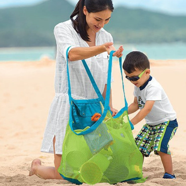 Portable Mesh Children Beach Dredging Tools Toy Quick Storage Bag Handbag - Storage Bags by PMC Jewellery | Online Shopping South Africa | PMC Jewellery