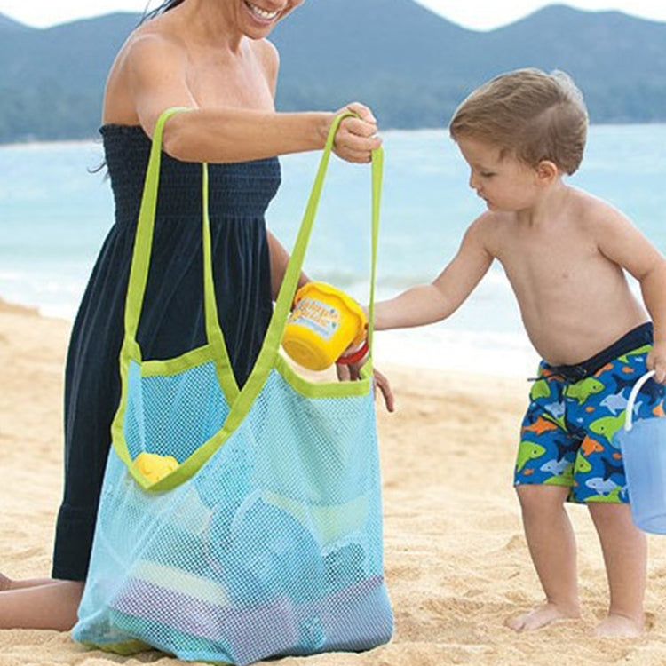 Portable Mesh Children Beach Dredging Tools Toy Quick Storage Bag Handbag - Storage Bags by PMC Jewellery | Online Shopping South Africa | PMC Jewellery