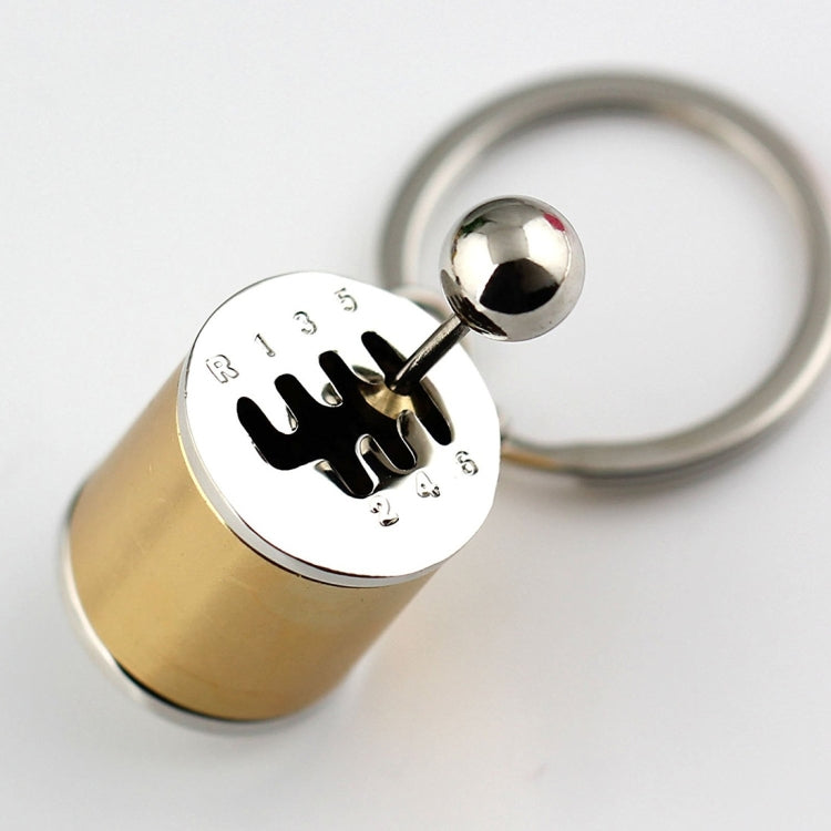 Six-speed Manual Shift Gear Keychain Key Ring Holder(Gold) - free shipping - PMC TechLife - Order now!