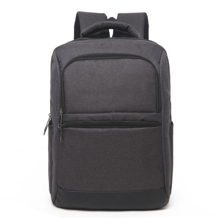 Universal Multi-Function Oxford Cloth Laptop Computer Shoulders Bag Business Backpack Students Bag, Size: 42x30x11cm, For 15.6 inch and Below Macbook, Samsung, Lenovo, Sony, DELL Alienware, CHUWI, ASUS, HP(Black) - Backpack by PMC Jewellery | Online Shopping South Africa | PMC Jewellery