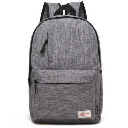 Universal Multi-Function Canvas Laptop Computer Shoulders Bag Leisurely Backpack Students Bag, Big Size: 42x29x13cm, For 15.6 inch and Below Macbook, Samsung, Lenovo, Sony, DELL Alienware, CHUWI, ASUS, HP(Grey) - Backpack by PMC Jewellery | Online Shopping South Africa | PMC Jewellery