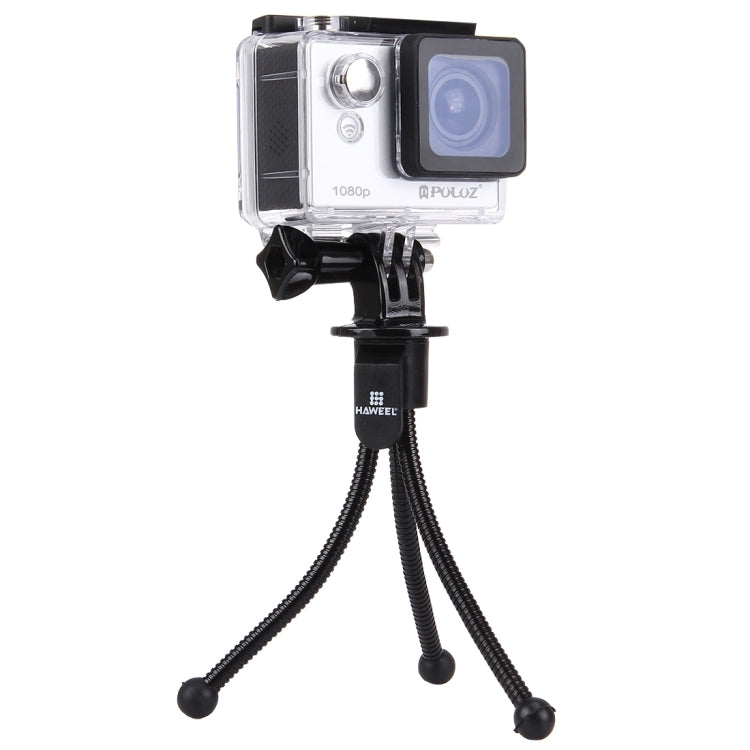 [HK Warehouse] HAWEEL Flexible Octopus Tripod Holder Clip - Desktop Holder by HAWEEL | Online Shopping South Africa | PMC TechLife