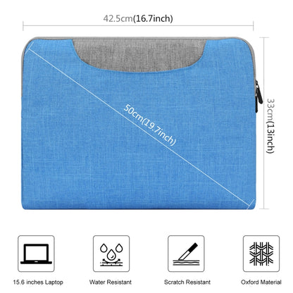 HAWEEL 15.6inch Laptop Handbag, For Macbook, Samsung, Lenovo, Sony, DELL Alienware, CHUWI, ASUS, HP, 15.6 inch and Below Laptops(Blue) - 13.3 inch by HAWEEL | Online Shopping South Africa | PMC Jewellery