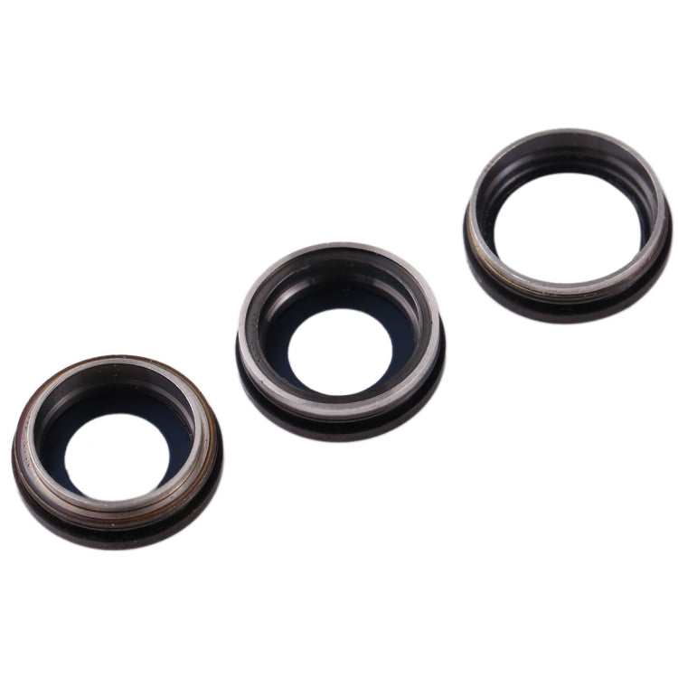 3 PCS Back Camera Bezel with Lens Cover for iPhone 11 Pro / 11 Pro Max - Camera Series by PMC TechLife | Online Shopping South Africa | PMC TechLife