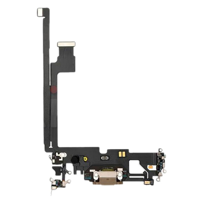 Original Charging Port Flex Cable for iPhone 12 Pro Max(Gold) - Flex Cable by PMC TechLife | Online Shopping South Africa | PMC TechLife | Buy Now Pay Later Mobicred