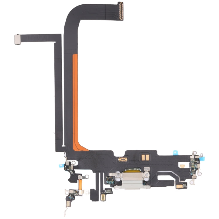 For iPhone 13 Pro Max Charging Port Flex Cable (White) - Flex Cable by PMC TechLife | Online Shopping South Africa | PMC TechLife | Buy Now Pay Later Mobicred