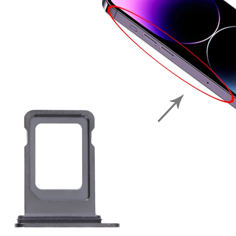 SIM Card Tray for iPhone 14 Pro Max (Black) - free shipping - PMC TechLife - Order now!