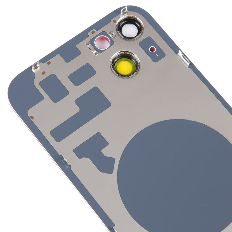 Glass Battery Back Cover with Holder for iPhone 14 Plus(Red) - Back Cover by PMC TechLife | Online Shopping South Africa | PMC TechLife | Buy Now Pay Later Mobicred