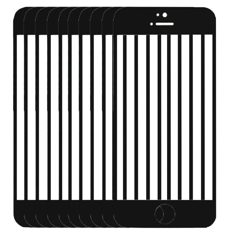 10 PCS for iPhone 5C Front Screen Outer Glass Lens(Black) - free shipping - PMC TechLife - Order now!