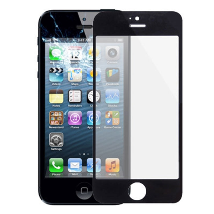 10 PCS for iPhone 5 & 5S Front Screen Outer Glass Lens(Black) - free shipping - PMC TechLife - Order now!