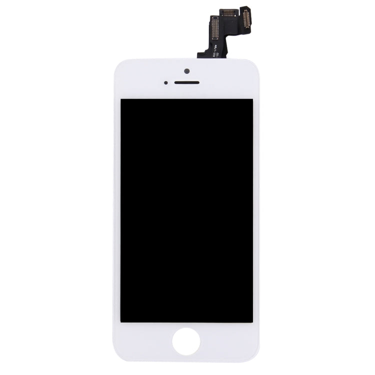 TFT LCD Screen for iPhone 5S Digitizer Full Assembly with Front Camera (White) - free shipping - PMC TechLife - Order now!