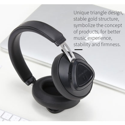 Bluedio TMS Bluetooth Version 5.0 Headset Bluetooth Headset Can Connect Cloud Data to APP(Black) - Headset & Headphone by Bluedio | Online Shopping South Africa | PMC Jewellery