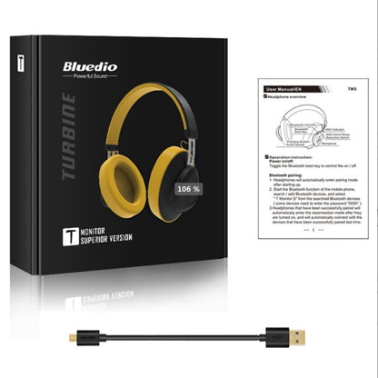 Bluedio TMS Bluetooth Version 5.0 Headset Bluetooth Headset Can Connect Cloud Data to APP(Red) - Headset & Headphone by Bluedio | Online Shopping South Africa | PMC Jewellery