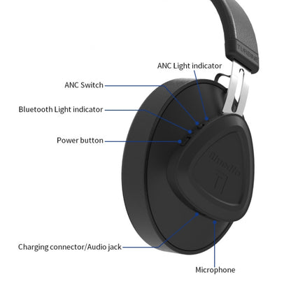 Bluedio TMS Bluetooth Version 5.0 Headset Bluetooth Headset Can Connect Cloud Data to APP(Yellow) - Headset & Headphone by Bluedio | Online Shopping South Africa | PMC Jewellery | Buy Now Pay Later Mobicred