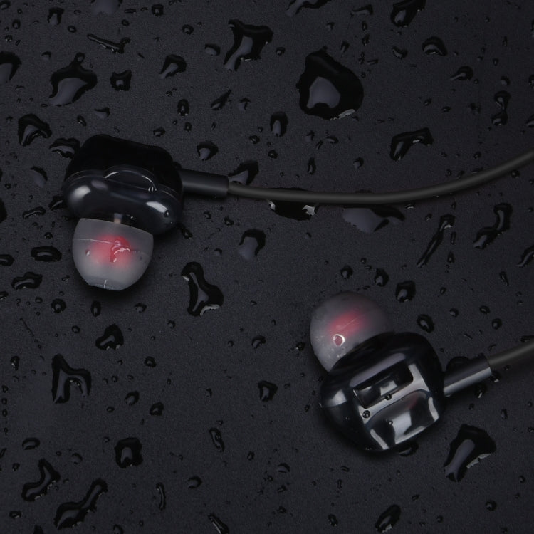 BH-I37 Bluetooth 5.0 Wire-controlled Bluetooth Earphone Built-in High-fidelity Microphone, Support Call(Black) - Bluetooth Earphone by PMC TechLife | Online Shopping South Africa | PMC TechLife