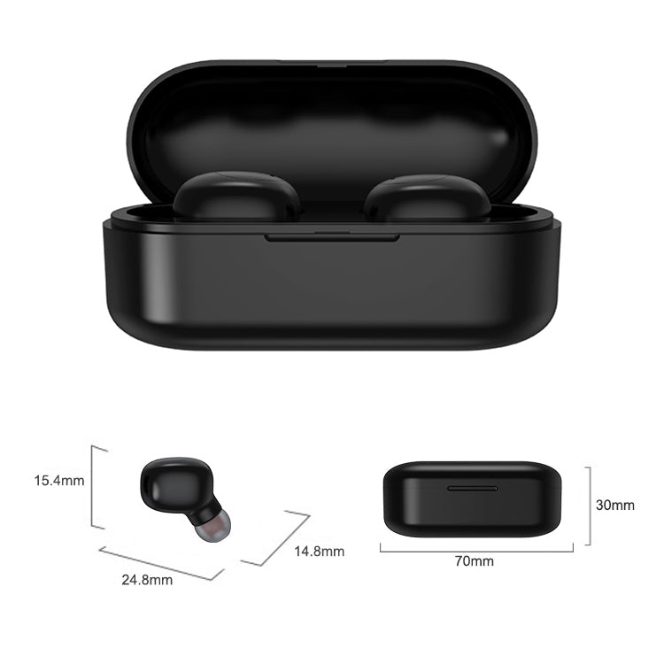 P1 TWS Bluetooth 5.0 Binaural Stereo Wireless Sports Bluetooth Earphone(Black) - TWS Earphone by PMC TechLife | Online Shopping South Africa | PMC TechLife