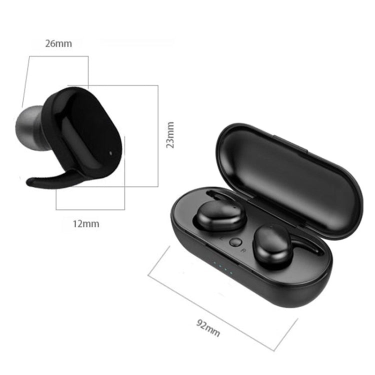 TWS-4 IPX5 Waterproof Bluetooth 5.0 Touch Wireless Bluetooth Earphone with Charging Box, Support HD Call & Voice Prompts(White) - TWS Earphone by PMC Jewellery | Online Shopping South Africa | PMC Jewellery