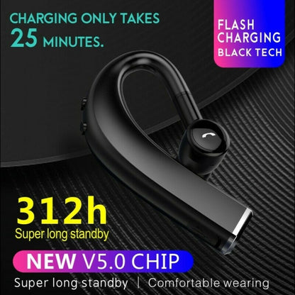 F680 Bluetooth 5.0 Fast Charging Wireless Business Sports Bluetooth Earphone (Black) - Bluetooth Earphone by PMC Jewellery | Online Shopping South Africa | PMC Jewellery