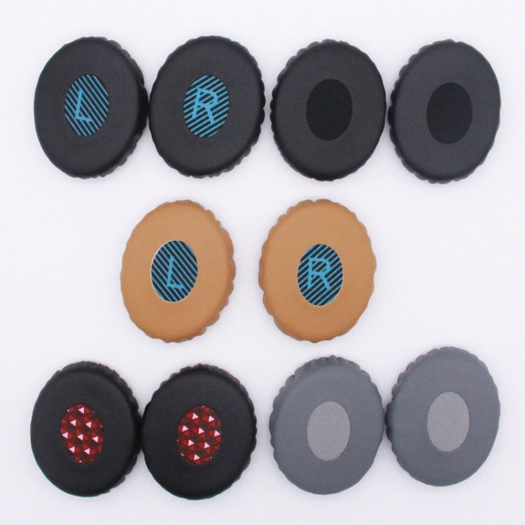 1 Pair For Bose OE2 / OE2i / SoundTrue Headset Cushion Sponge Cover Earmuffs Replacement Earpads(Black) - Earmuff & Pad by PMC TechLife | Online Shopping South Africa | PMC TechLife
