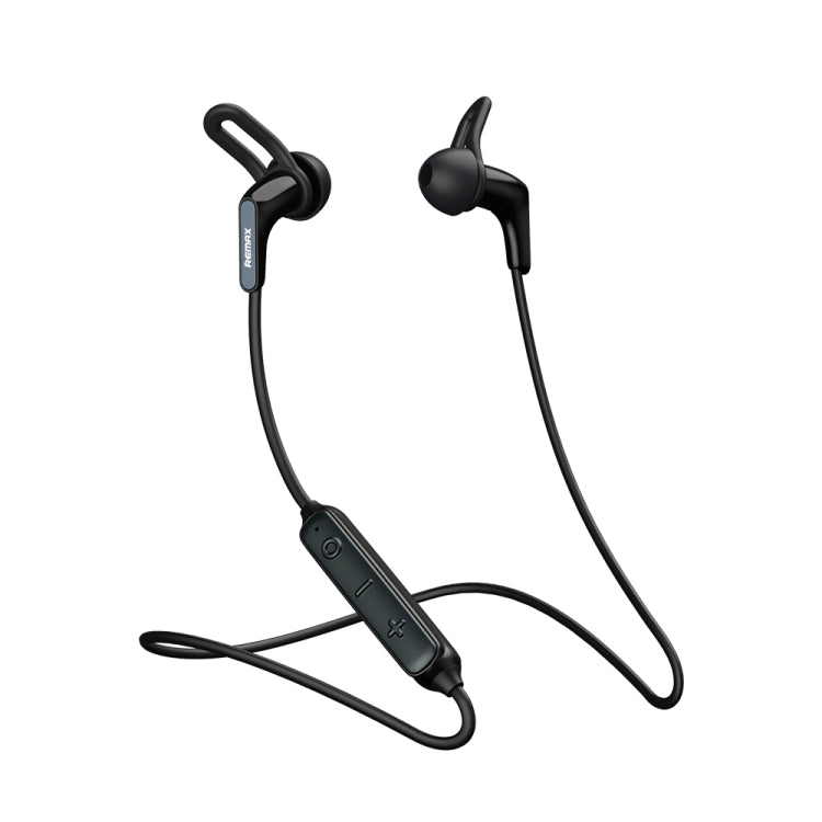 REMAX RB-S27 Sports Music Bluetooth V5.0 Wireless Earphone, Support Hands-free (Black) - Neck-mounted Earphone by REMAX | Online Shopping South Africa | PMC Jewellery | Buy Now Pay Later Mobicred