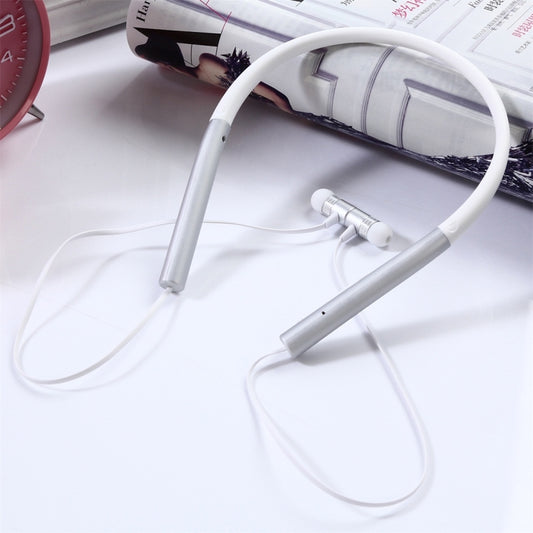 BT-790 Bluetooth 4.2 Hanging Neck Design Bluetooth Headset, Support Music Play & Switching & Volume Control & Answer(Silver) - Neck-mounted Earphone by PMC Jewellery | Online Shopping South Africa | PMC Jewellery