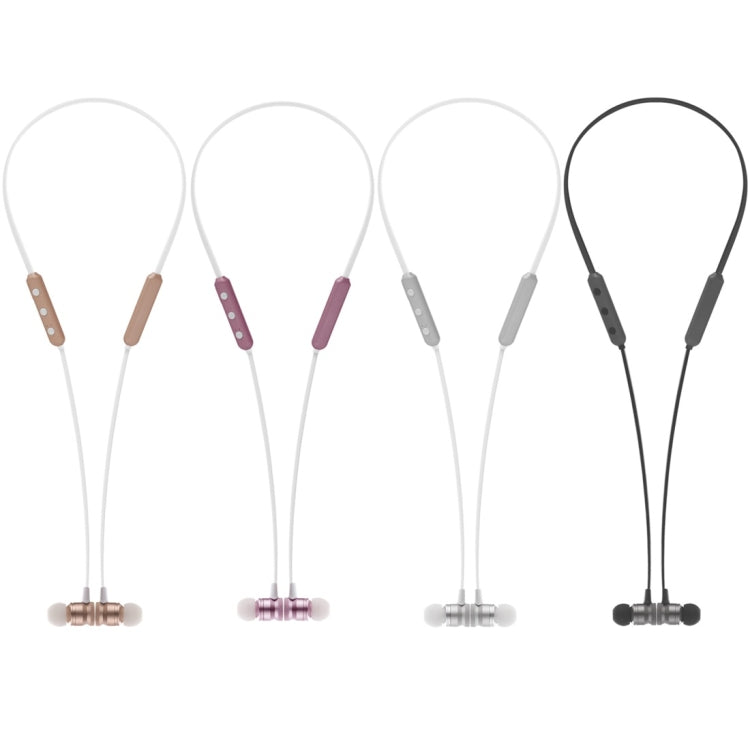 BT-890 Bluetooth 4.2 Hanging Neck Design Bluetooth Headset, Support Music Play & Switching & Volume Control & Answer(Gold) - Neck-mounted Earphone by PMC TechLife | Online Shopping South Africa | PMC TechLife