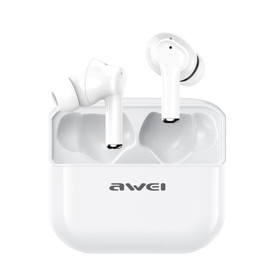 awei TA1 Bluetooth V5.0 Ture Wireless Sports ANC Noise Cancelling IPX4 Waterproof TWS Headset with Charging Case - TWS Earphone by awei | Online Shopping South Africa | PMC Jewellery | Buy Now Pay Later Mobicred