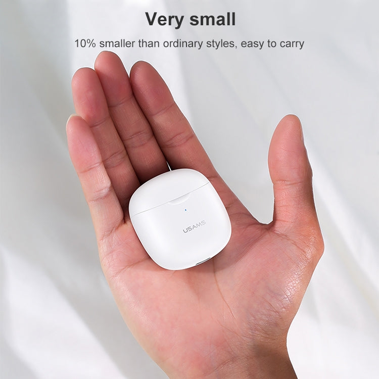USAMS-IA04 Zero Sense Series Wireless Bluetooth 5.0 Mini TWS Earphone with Charging Box (Black) - free shipping - PMC TechLife - Order now!