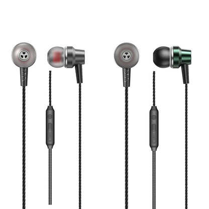 WK YA03 Youpin Series 3.5mm Interface In-Ear HIFI Stereo Wired Call Music Earphone, Length: 1.2m (Beige) - In Ear Wired Earphone by WK | Online Shopping South Africa | PMC Jewellery