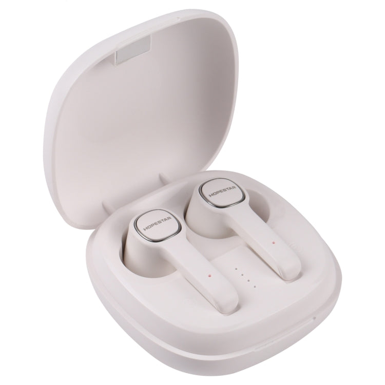 HOPESTAR S12 Bluetooth 5.0 True Wireless Bluetooth Earphone (White) - TWS Earphone by HOPESTAR | Online Shopping South Africa | PMC Jewellery | Buy Now Pay Later Mobicred