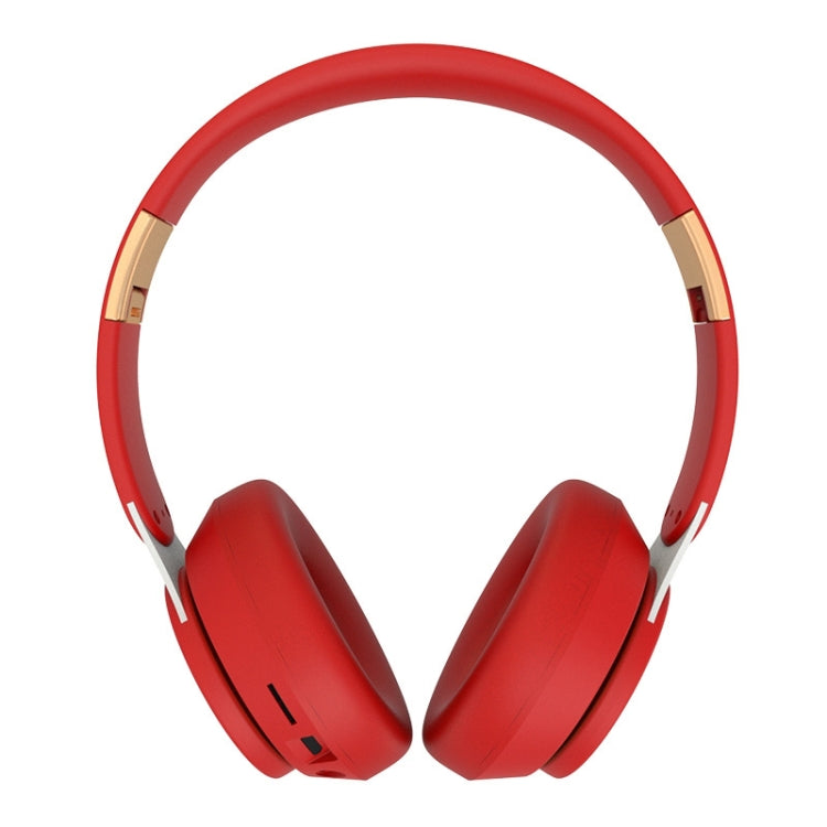 07S Folding Sports Computer Games Wireless Bluetooth V5.0 Headset with Mic (Red) - Headset & Headphone by PMC Jewellery | Online Shopping South Africa | PMC Jewellery