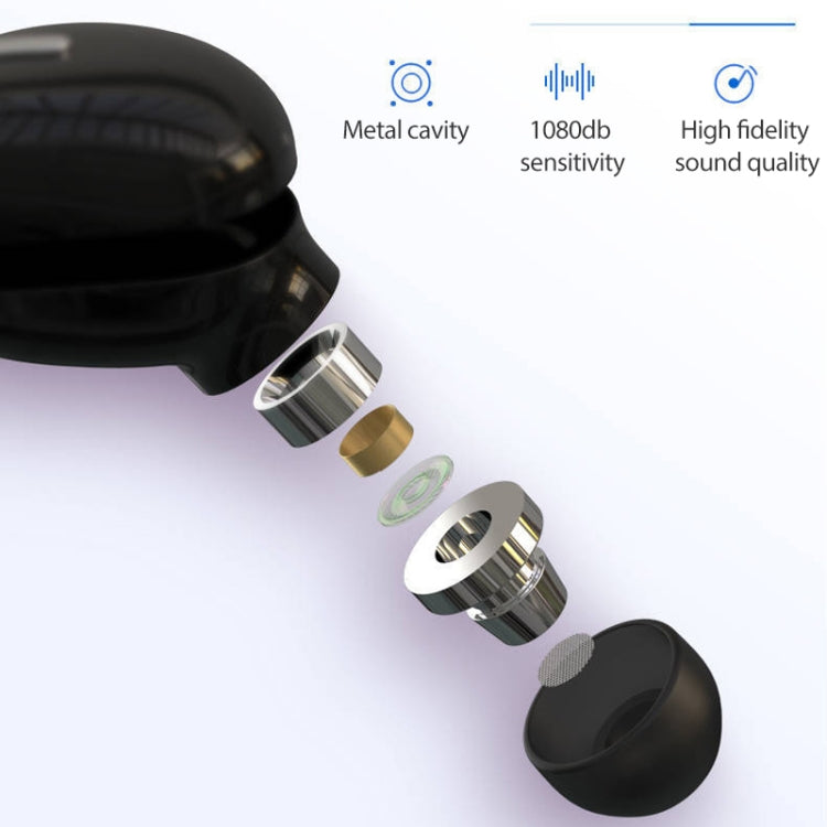 X9 Wireless Bluetooth 5.0 Mini In-Ear Unilateral Earphone(Black) - Bluetooth Earphone by PMC TechLife | Online Shopping South Africa | PMC TechLife
