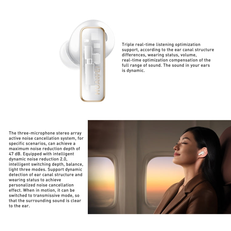 HUAWEI FreeBuds Pro 2 + TWS Extrasensory Perception Wireless Earphone Support Heart Rate & Body Temperature Monitoring(White) - Bluetooth Earphone by Huawei | Online Shopping South Africa | PMC Jewellery | Buy Now Pay Later Mobicred