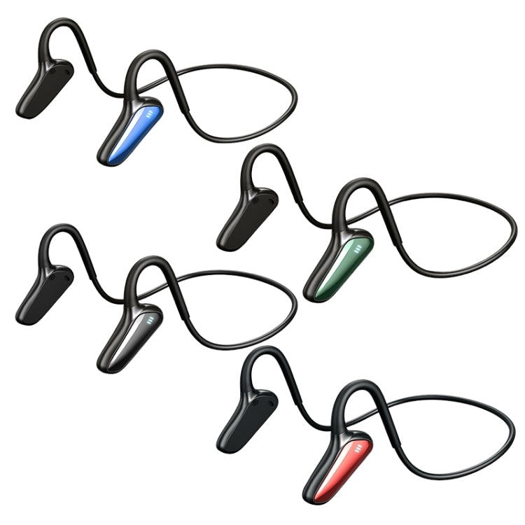 M-D8 IPX5 Waterproof Bone Passage Bluetooth Hanging Ear Wireless Earphone (Blue) - Bluetooth Earphone by PMC TechLife | Online Shopping South Africa | PMC TechLife