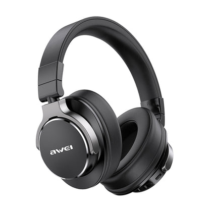 awei A710BL Foldable ANC Noise Cancelling Bluetooth Wireless Headset (Black) - Headset & Headphone by awei | Online Shopping South Africa | PMC Jewellery | Buy Now Pay Later Mobicred