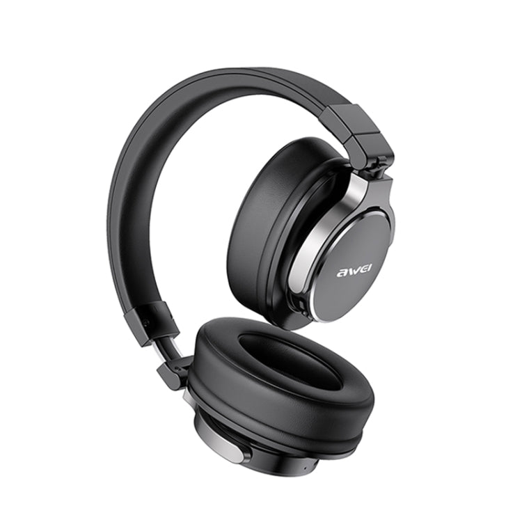 awei A710BL Foldable ANC Noise Cancelling Bluetooth Wireless Headset (Black) - Headset & Headphone by awei | Online Shopping South Africa | PMC Jewellery | Buy Now Pay Later Mobicred