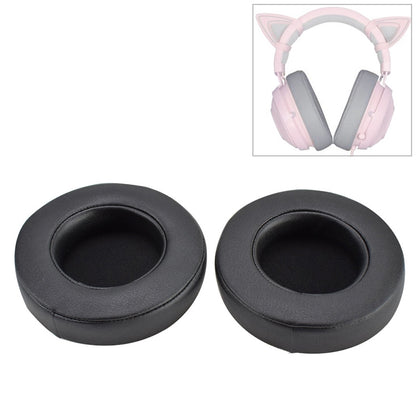 2 PCS For Razer Kraken 7.1 V2 Pro Headphone Cushion Sponge Gel Cover Earmuffs Replacement Earpads - Earmuff & Pad by PMC Jewellery | Online Shopping South Africa | PMC Jewellery