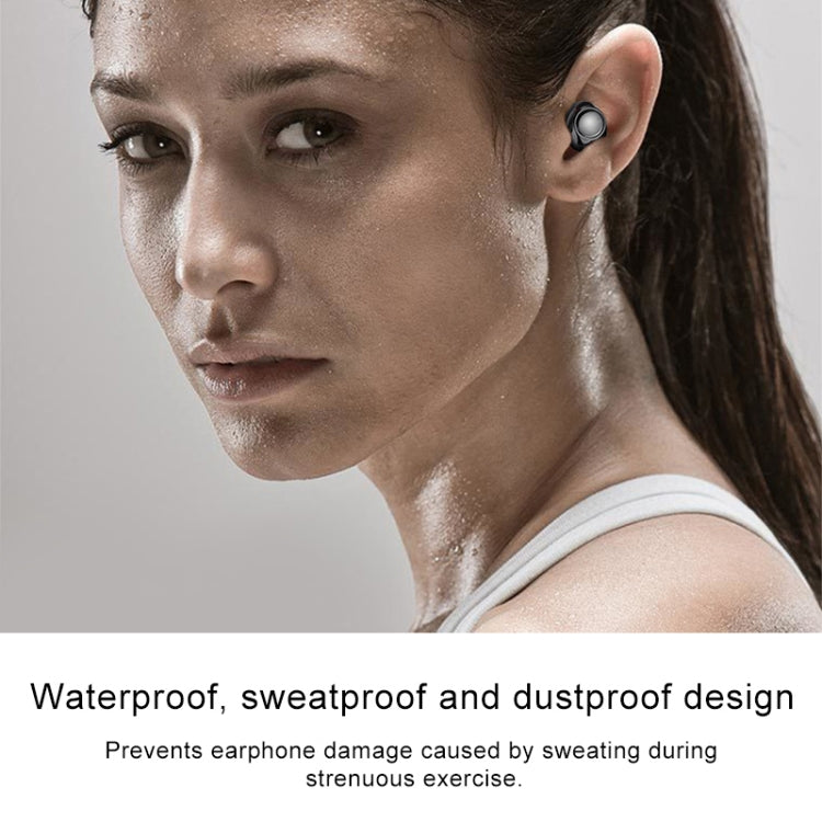 Drawer Type S2 Ear-in TWS Bluetooth V5.0 Wireless Earphones(Grey) - TWS Earphone by PMC Jewellery | Online Shopping South Africa | PMC Jewellery