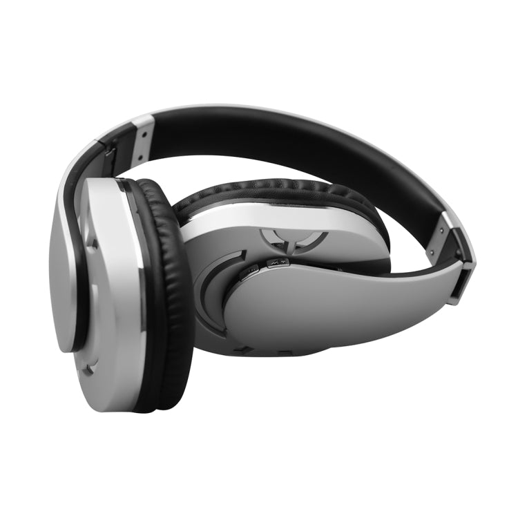 BTH-878 Foldable Wireless Bluetooth V4.1 Headset Stereo Sound Earphones (Silver) - Headset & Headphone by PMC TechLife | Online Shopping South Africa | PMC TechLife