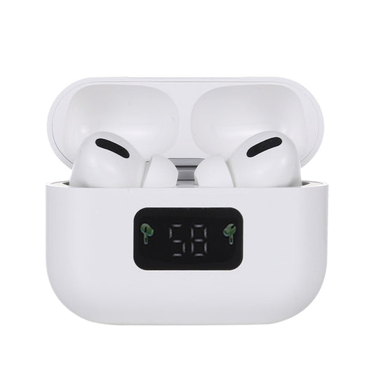 i58 TWS Bluetooth 5.0 Touch Wireless Bluetooth Earphone for IOS System Equipment, with Magnetic Attraction Charging Box & Smart Digital Display, Support Siri(White) - TWS Earphone by PMC Jewellery | Online Shopping South Africa | PMC Jewellery